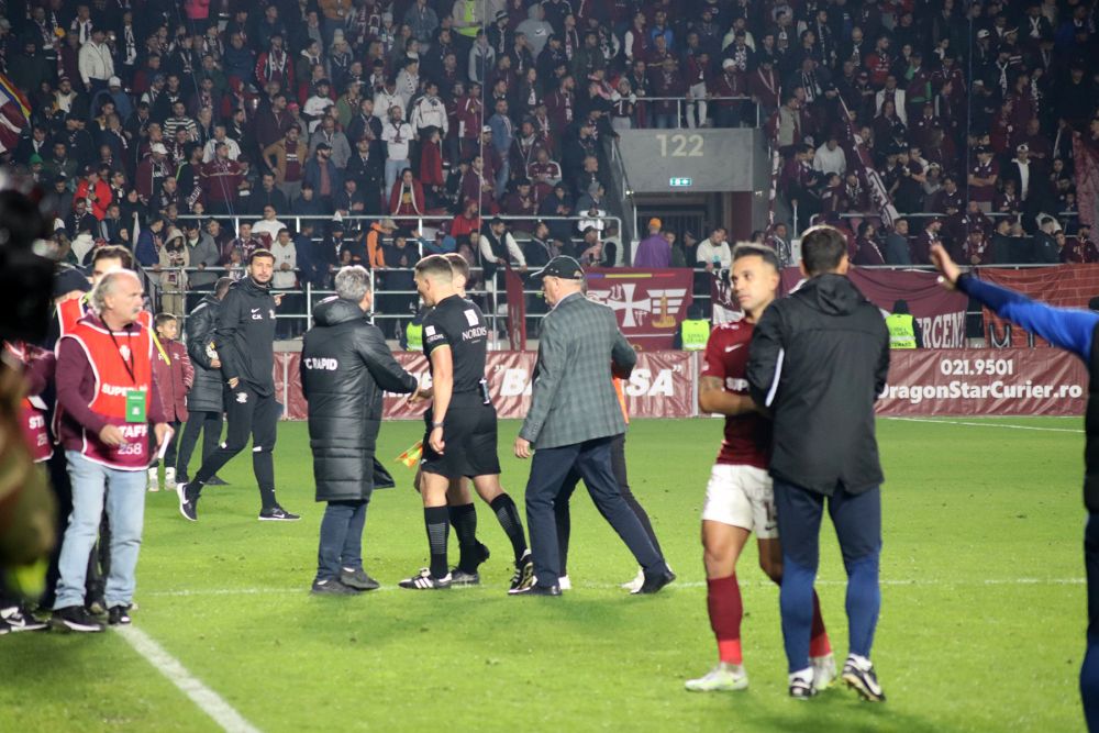 Oficialii Rapidului, nemulțumiți că arbitrul Kovacs nu a oprit meciul din cauza scandărilor rasiste ale galeriei Farului!_17