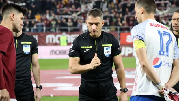 
	Oficialii Rapidului, nemulțumiți că arbitrul Kovacs nu a oprit meciul din cauza scandărilor rasiste ale galeriei Farului!
