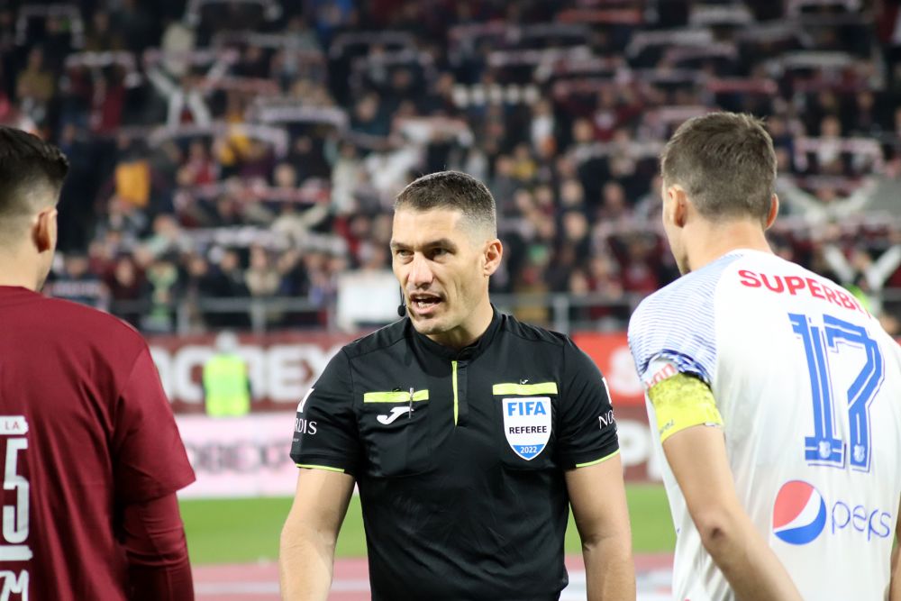 Oficialii Rapidului, nemulțumiți că arbitrul Kovacs nu a oprit meciul din cauza scandărilor rasiste ale galeriei Farului!_3