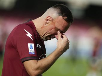 Franck Ribery a izbucnit în lacrimi după retragere. Momente emoționante în Italia