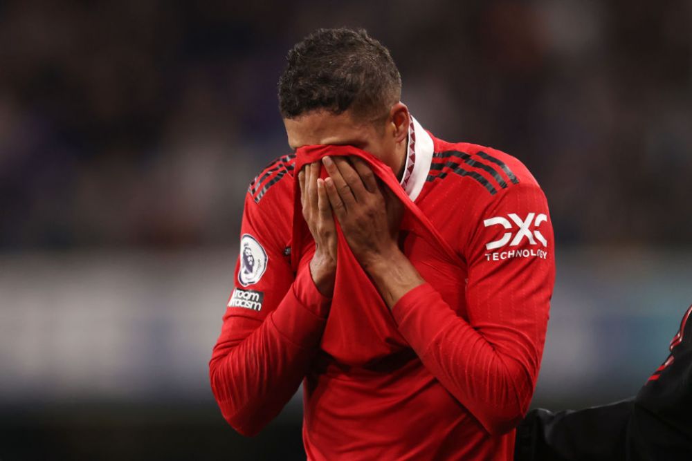 Raphael Varane a izbucnit în lacrimi la Chelsea - Manchester United! Fundașul central, în pericol să rateze Campionatul Mondial _1