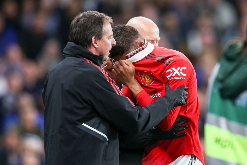 Raphael Varane a izbucnit în lacrimi la Chelsea - Manchester United! Fundașul central, în pericol să rateze Campionatul Mondial _7
