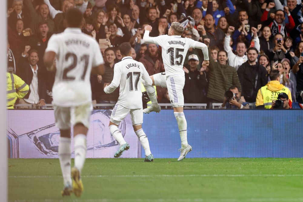 Fede Valverde, cine n-are pierde! Mijlocașul lui Real Madrid s-a dezlănțuit în acest sezon: capitolul la care este numărul 1 în Europa_10