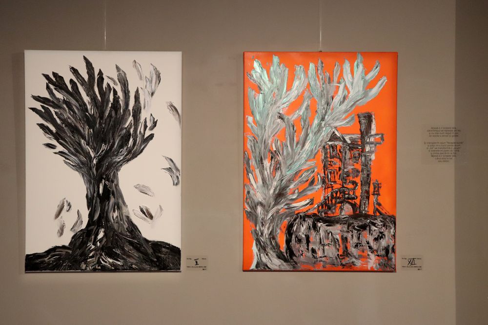 Kira Hagi și-a lansat o expoziție inedită de pictură. Ilie Dumitrescu a cumpărat un tablou de 1.000 de euro_11