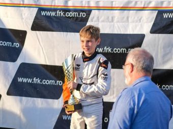 
	La 12 ani, Cristian Velciu e dublu campion național de karting. &quot;10 la sută inspirație, 90 la sută transpirație&quot;
