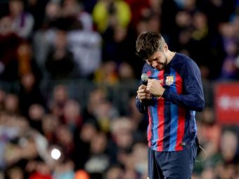 
	Gerard Pique, în lacrimi după ultimul meci jucat pe Camp Nou. Momente emoționante la Barcelona
