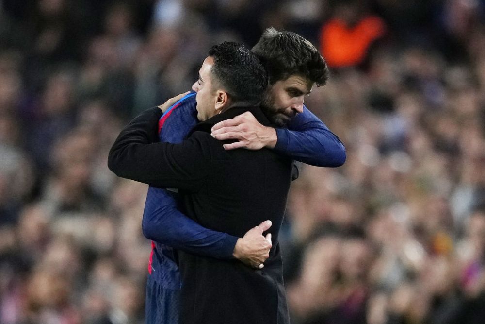 Gerard Pique, în lacrimi după ultimul meci jucat pe Camp Nou. Momente emoționante la Barcelona_17