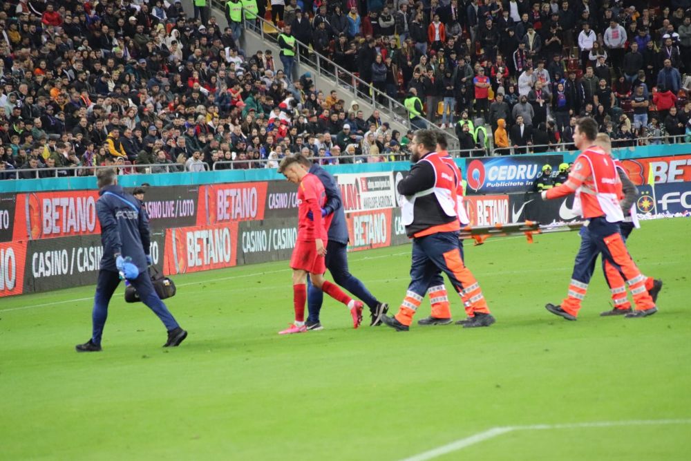 Lovitură pentru FCSB! Octavian Popescu s-a accidentat la cel mai bun meci al sezonului_3
