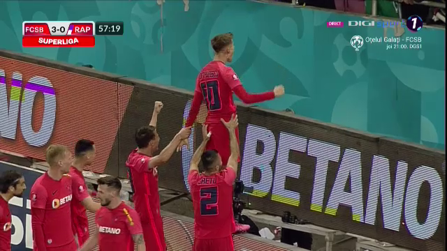 Tavi Popescu, primul gol după aproape șase luni! Cum a marcat în poarta Rapidului_1