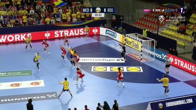 România - Macedonia de Nord 31-23. Tricolorele s-au calificat în grupele principale de la EURO. Neagu a marcat 10 goluri, Hosu a fost MVP-ul partidei de la Skopje_9