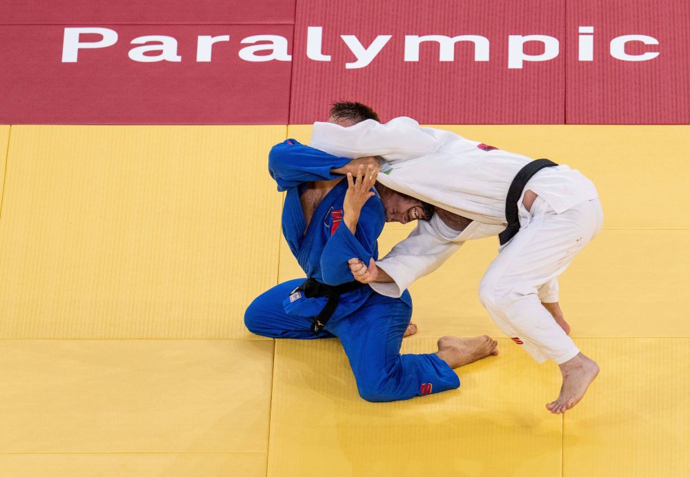Alex Bologa, dublu medaliat la Jocurile Paralimpice, a cucerit bronzul (cat.73 kg) la CM de judo pentru sportivii cu deficiențe de vedere _2