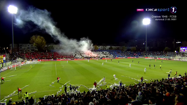Atmosferă sud-americană la Oțelul - FCSB! Fanii au pregătit un adevărat spectacol în tribune_7