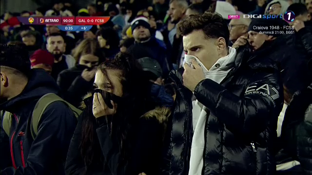 Scene ireale la Oțelul Galați - FCSB! Tot stadionul a „plâns” din cauza gazului lacrimogen_19