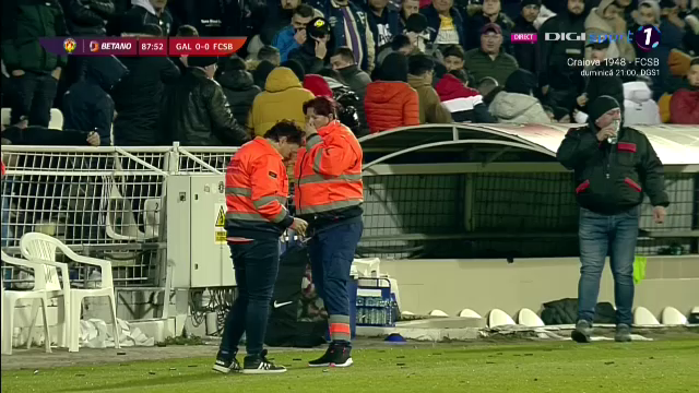Scene ireale la Oțelul Galați - FCSB! Tot stadionul a „plâns” din cauza gazului lacrimogen_6