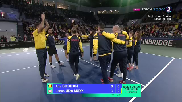 România învinge Ungaria în barajul din Billie Jean King Cup! Ana Bogdan a dus scorul la 3-0 cu o nouă victorie clară_23