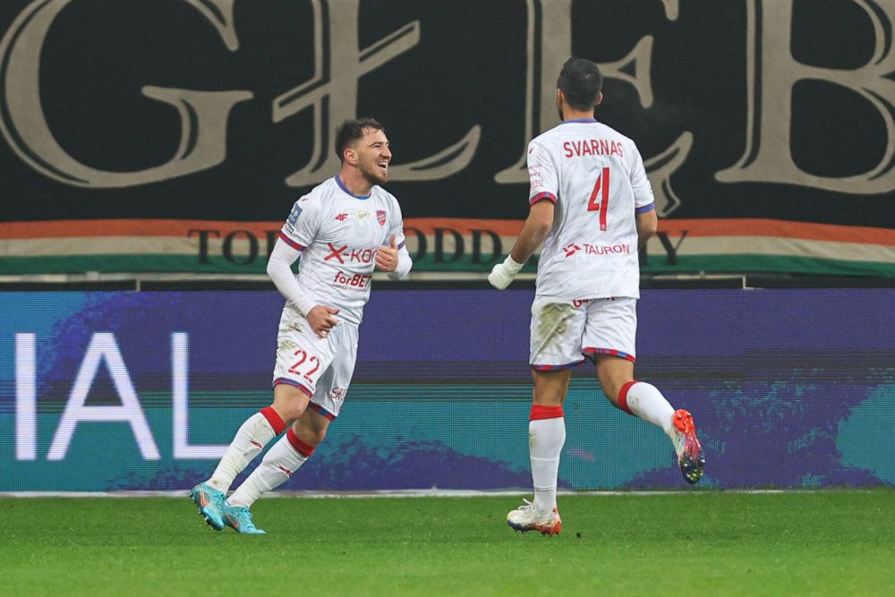 Deian Sorescu, gol spectaculos în campionatul Poloniei. Rakow a ajuns la cinci victorii consecutive și e lider detașat_3