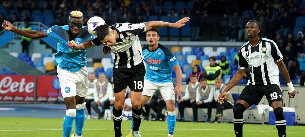 Napoli Luciano Spalletti Serie A Udinese victor osimhen