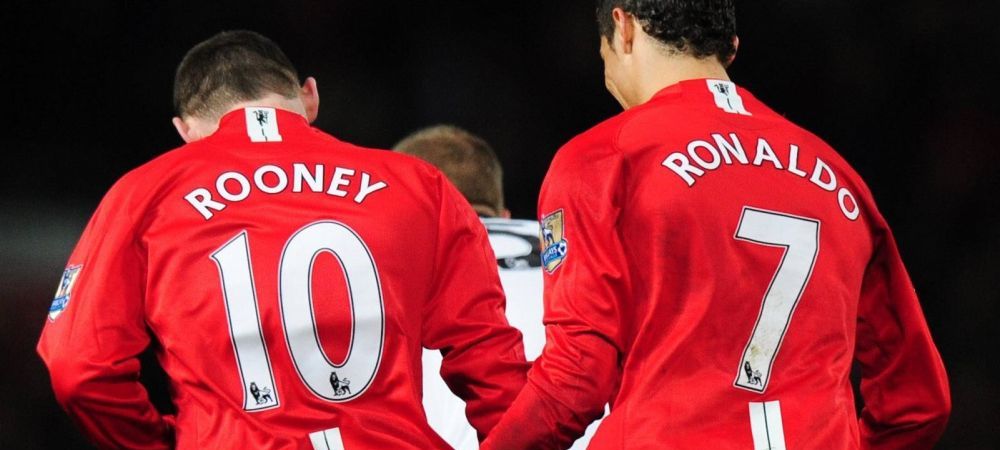 Cristiano Ronaldo Champions League Manchester United Wayne Rooney