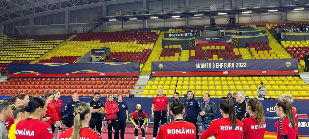 Romania - Muntenegru Handbal Radu Voina