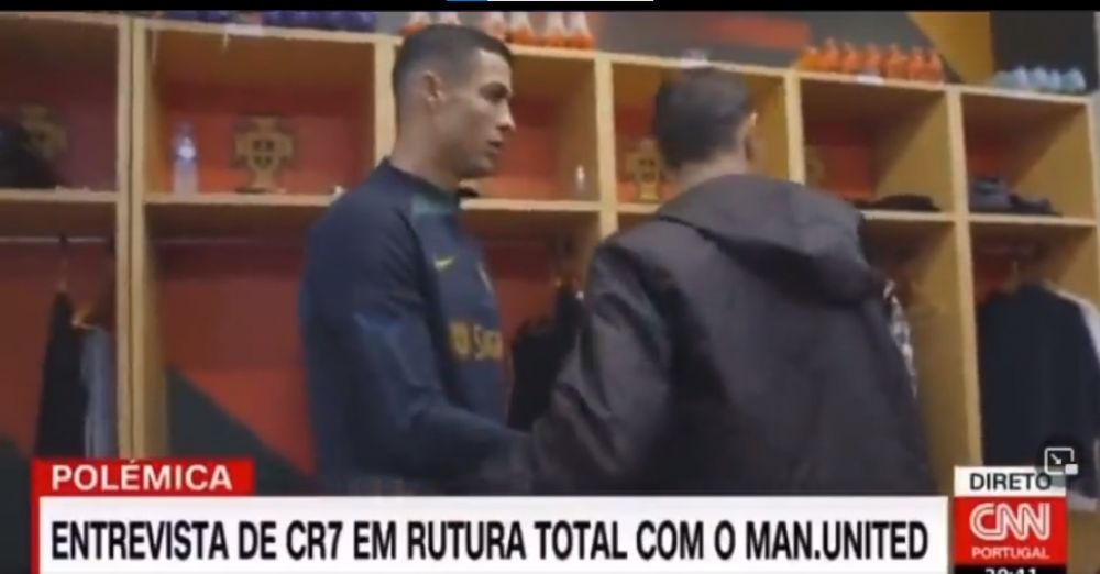 Cristiano Ronaldo, lăsat "cu gura căscată" de Bruno Fernandes.  "Cel mai rece salut posibil" după interviul dat de CR7_7