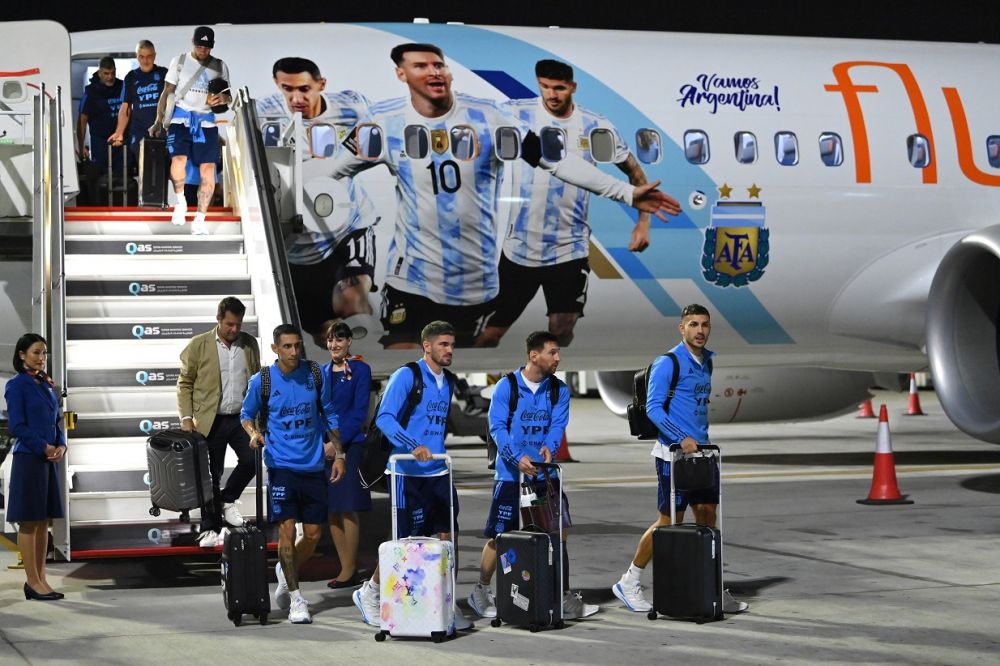 Argentina lui Leo Messi a ajuns în Qatar! "Pumele" sunt neînvinse în ultimele 36 de meciuri_2