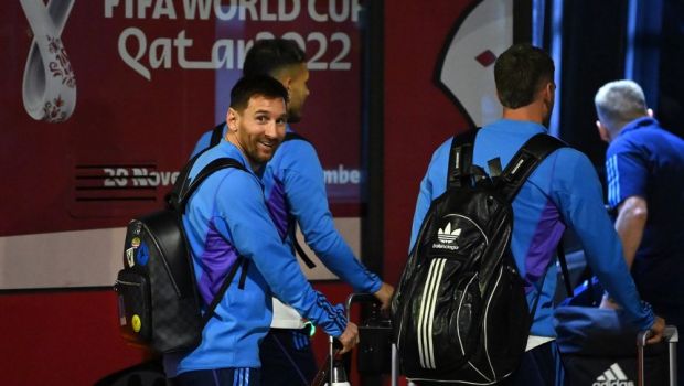 Argentina lui Leo Messi a ajuns în Qatar! &quot;Pumele&quot; sunt neînvinse în ultimele 36 de meciuri