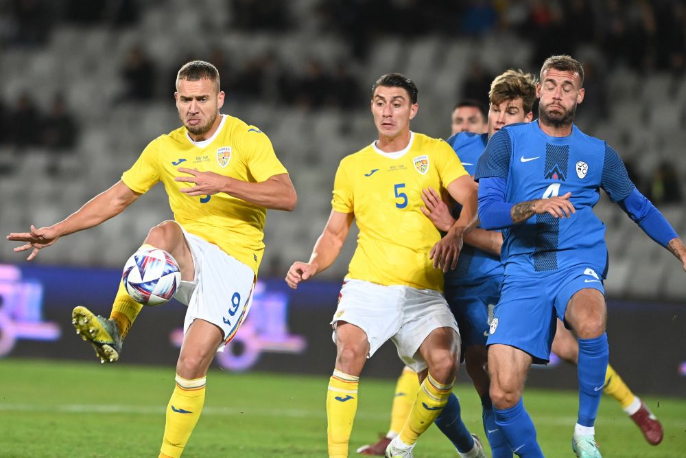 Rezumatul meciului România - Slovenia 1-2. Cu garda jos în prima repriză, "serii" vijelioase în atac în partea a doua_5