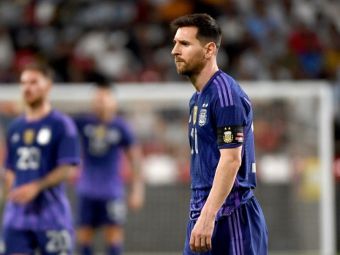 
	Lionel Messi nu a participat la antrenamentul Argentinei, cu patru zile înaintea primul meci de la Mondial

