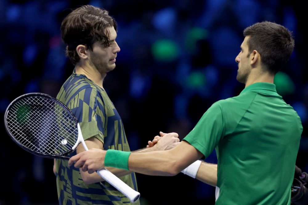 Novak Djokovic s-a calificat în finala Turneului Campionilor după ce l-a învins pe Fritz _8