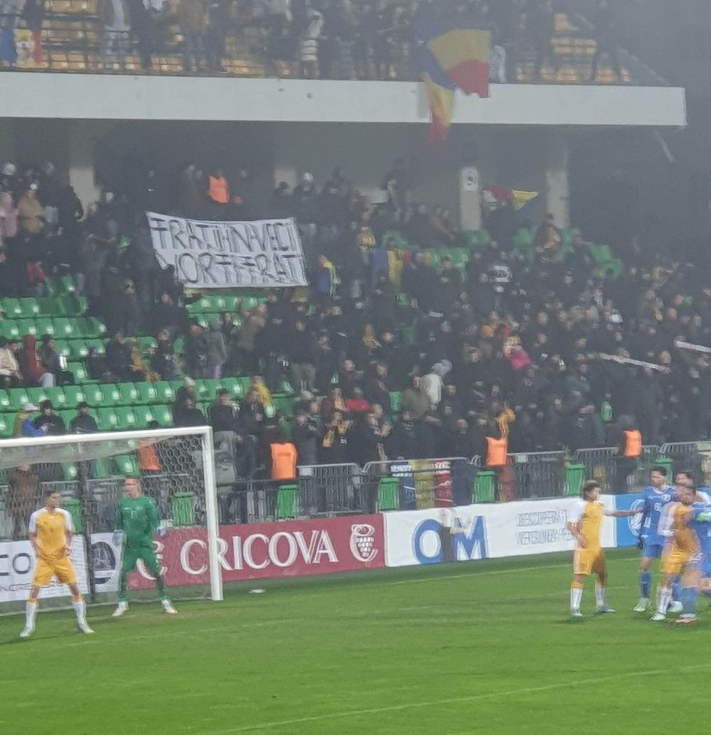 Atmosferă încântătoare pe stadionul din Chișinău la meciul Moldova-România. Ce au strigat fanii prezenți în tribune _1