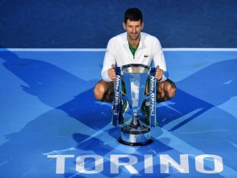 
	Novak Djokovic, victorios pentru a șasea oară la Turneul Campionilor. Celebrul fotbalist care l-a felicitat la vestiar&nbsp;
