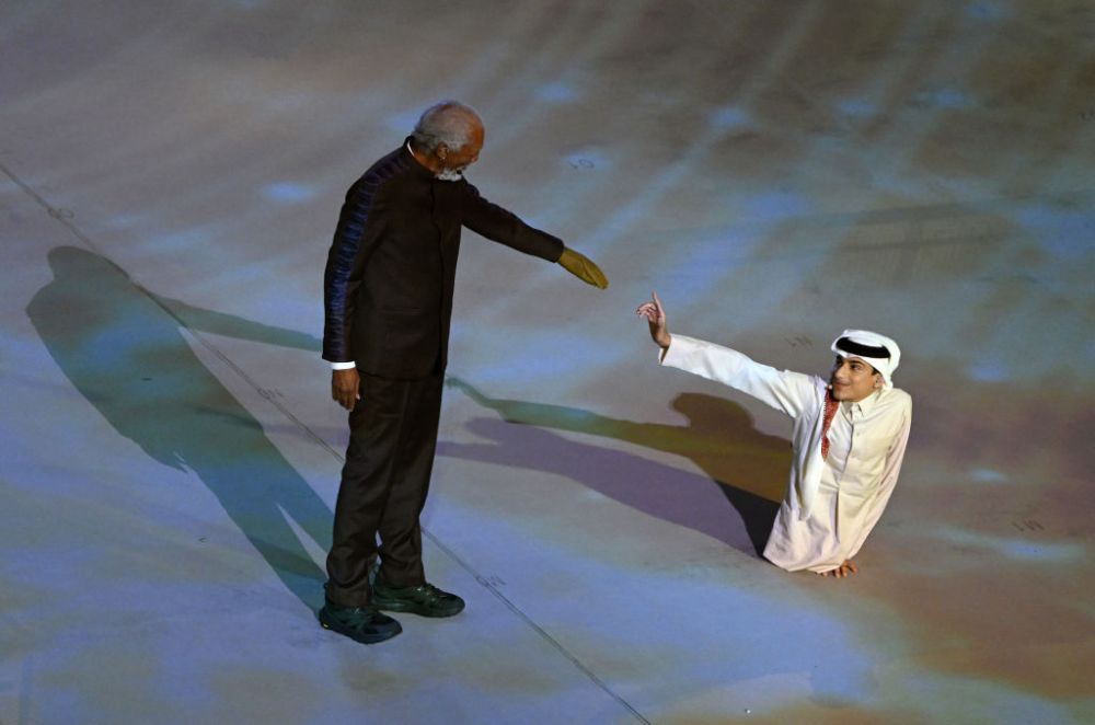 Morgan Freeman, atacat pentru participarea la ceremonia de deschidere a CM din Qatar: ”Ai luat bani plini de sânge!”_6