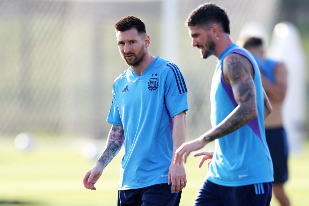 Panică în lotul Argentinei?! Cum arată glezna lui Messi, cu o zi înainte de meciul cu Arabia Saudită_2