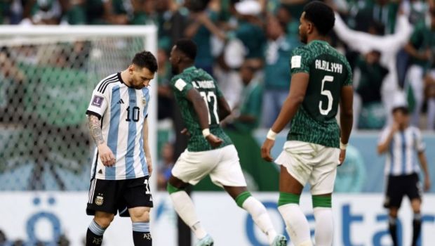 
	Argentina - Arabia Saudită 1-2! &#39;S-audi&#39; Messi? Sud-americanii încep cu un eșec Campionatul Mondial din Qatar!
