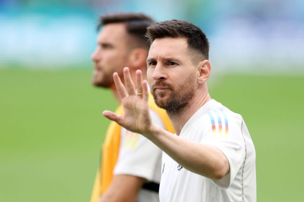 Detaliul care a putut fi observat pe ghetele lui Leo Messi, înainte de Argentina - Arabia Saudită_5