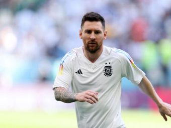 
	Detaliul care a putut fi observat pe ghetele lui Leo Messi, înainte de Argentina - Arabia Saudită
