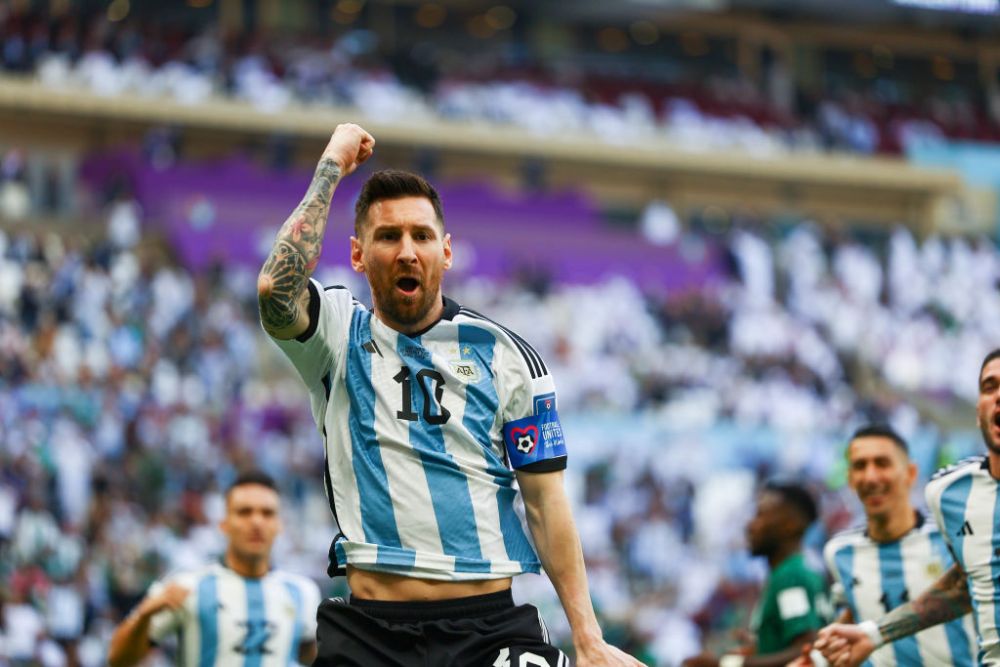 Leo Messi a intrat în istoria Cupei Mondiale, după ce a marcat în Argentina - Arabia Saudită! _2
