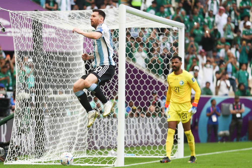 Leo Messi a intrat în istoria Cupei Mondiale, după ce a marcat în Argentina - Arabia Saudită! _5