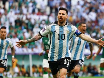 
	Leo Messi a intrat în istoria Cupei Mondiale, după ce a marcat în Argentina - Arabia Saudită!&nbsp;
