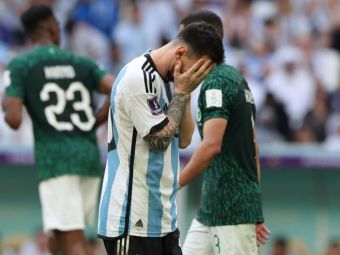 
	Extaz și agonie! Cele mai tari imagini de la duelul Argentina - Arabia Saudită
