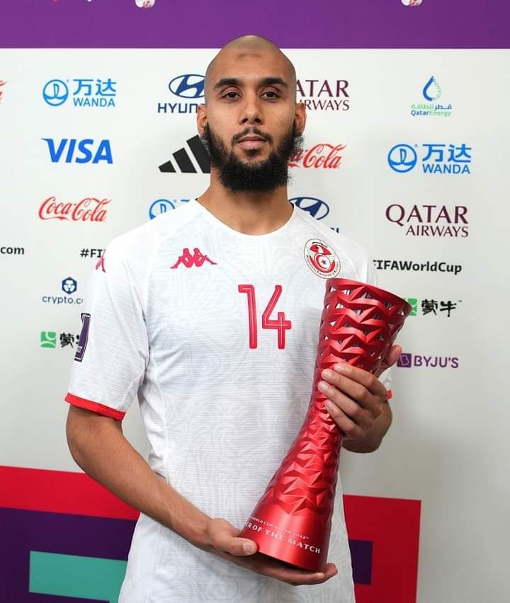 Aissa Laidouni, fostul jucător al lui FC Voluntari, desemnat jucătorul meciului Danemarca - Tunisia: "Nu am venit aici să remizăm"_8