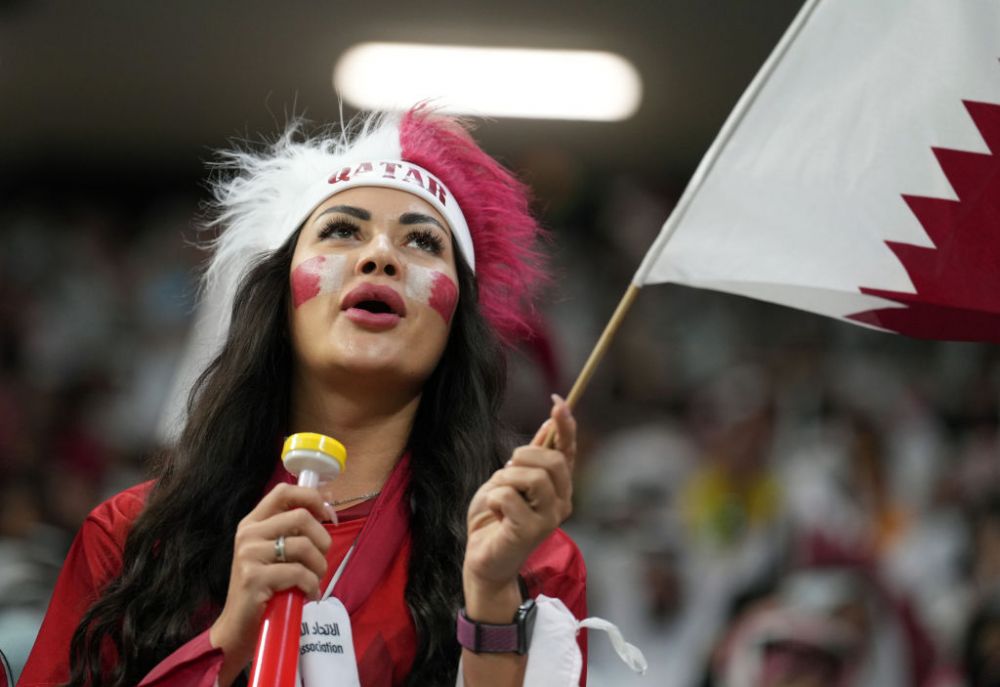 Frumusețile Campionatului Mondial din Qatar! Imagini spectaculoase cu fanele care au făcut senzație în tribune _1