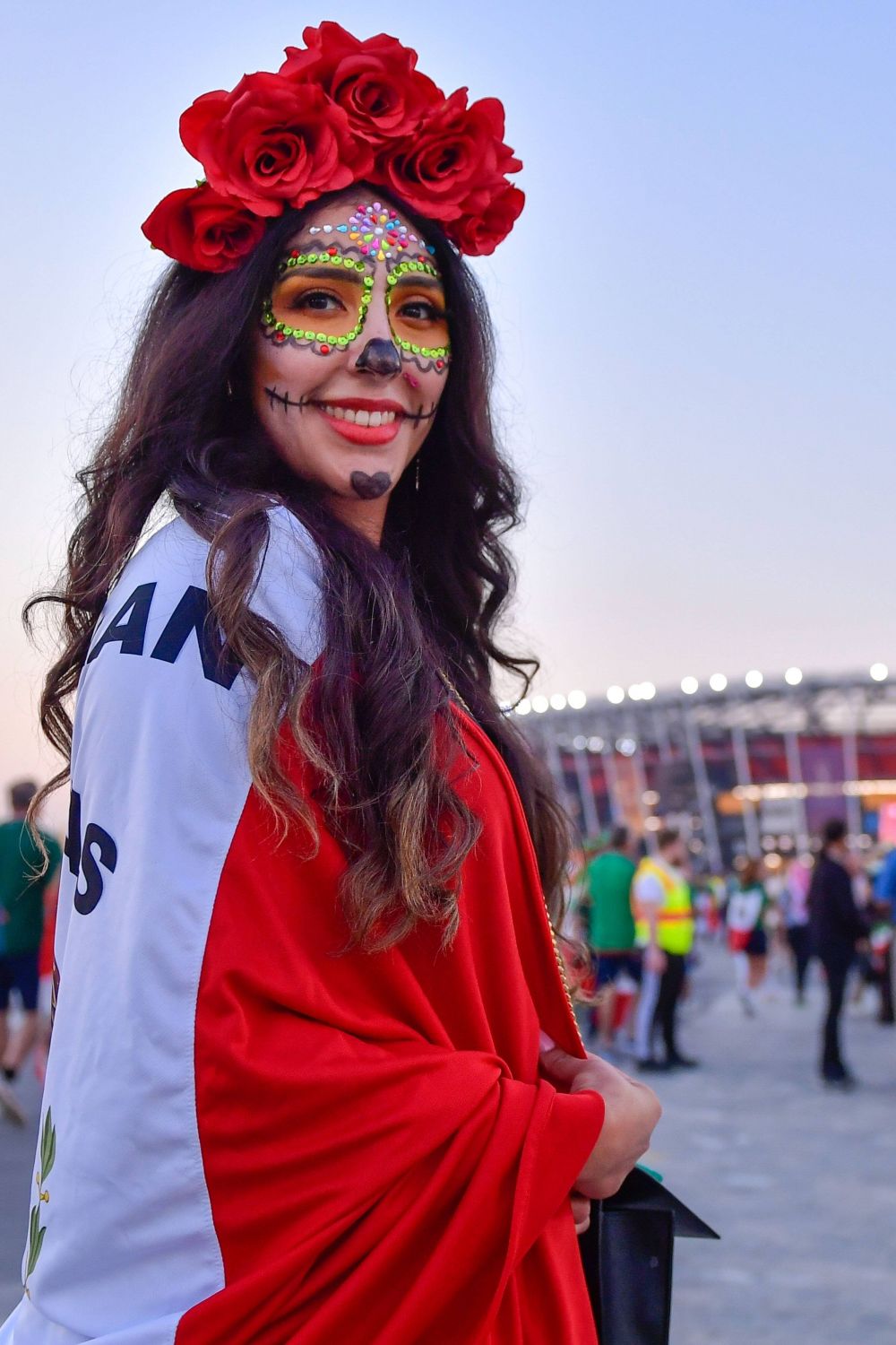 Frumusețile Campionatului Mondial din Qatar! Imagini spectaculoase cu fanele care au făcut senzație în tribune _37