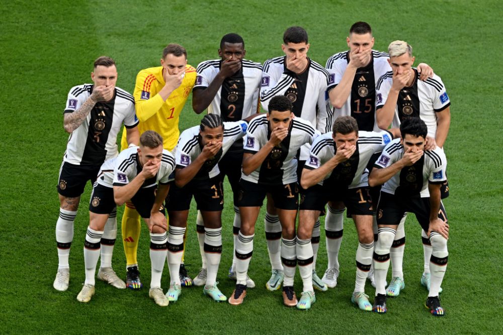 Naționala Germaniei nu a trecut cu vederea interdicția primită de la FIFA. Gestul nemților, cu Gianni Infantino în tribune_1