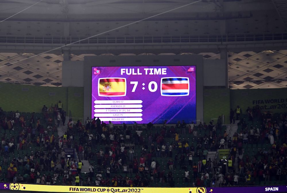 Borne uluitoare după Spania - Costa Rica 7-0: Premieră istorică pentru iberici, iar Gavi a reușit ce nu s-a mai văzut de la Pele_7