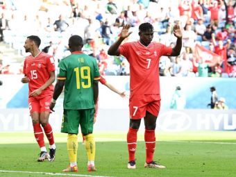 
	De ce nu s-a bucurat atacantul elvețian Breel Embolo după ce a deschis scorul în meciul Elveția - Camerun

