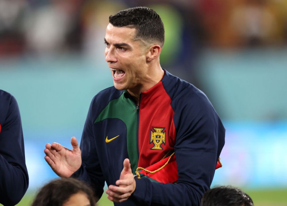 Cristiano Ronaldo, în lacrimi înaintea meciului de debut de la Mondialul din Qatar. Imaginile emoționante cu starul portughez_1