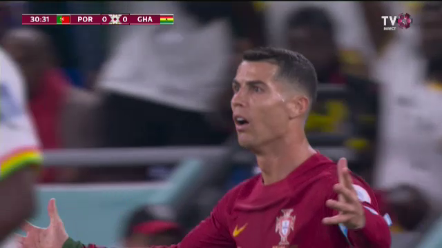 Ronaldo, gol anulat! CR7 a ”luat foc” după decizia arbitrului din Portugalia - Ghana_7