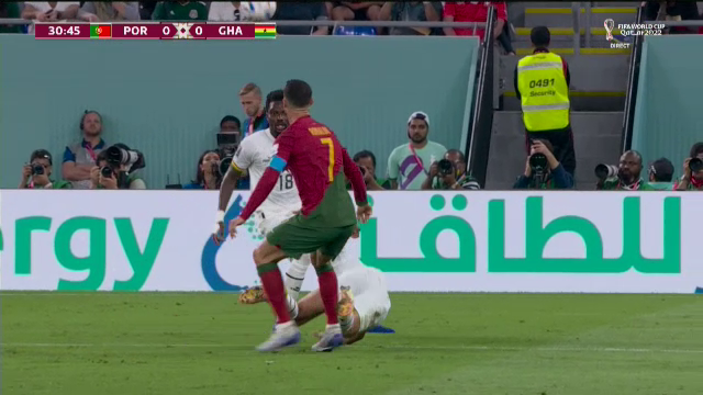 Ronaldo, gol anulat! CR7 a ”luat foc” după decizia arbitrului din Portugalia - Ghana_16