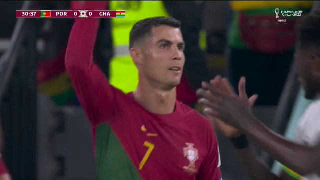 Ronaldo, gol anulat! CR7 a ”luat foc” după decizia arbitrului din Portugalia - Ghana_9